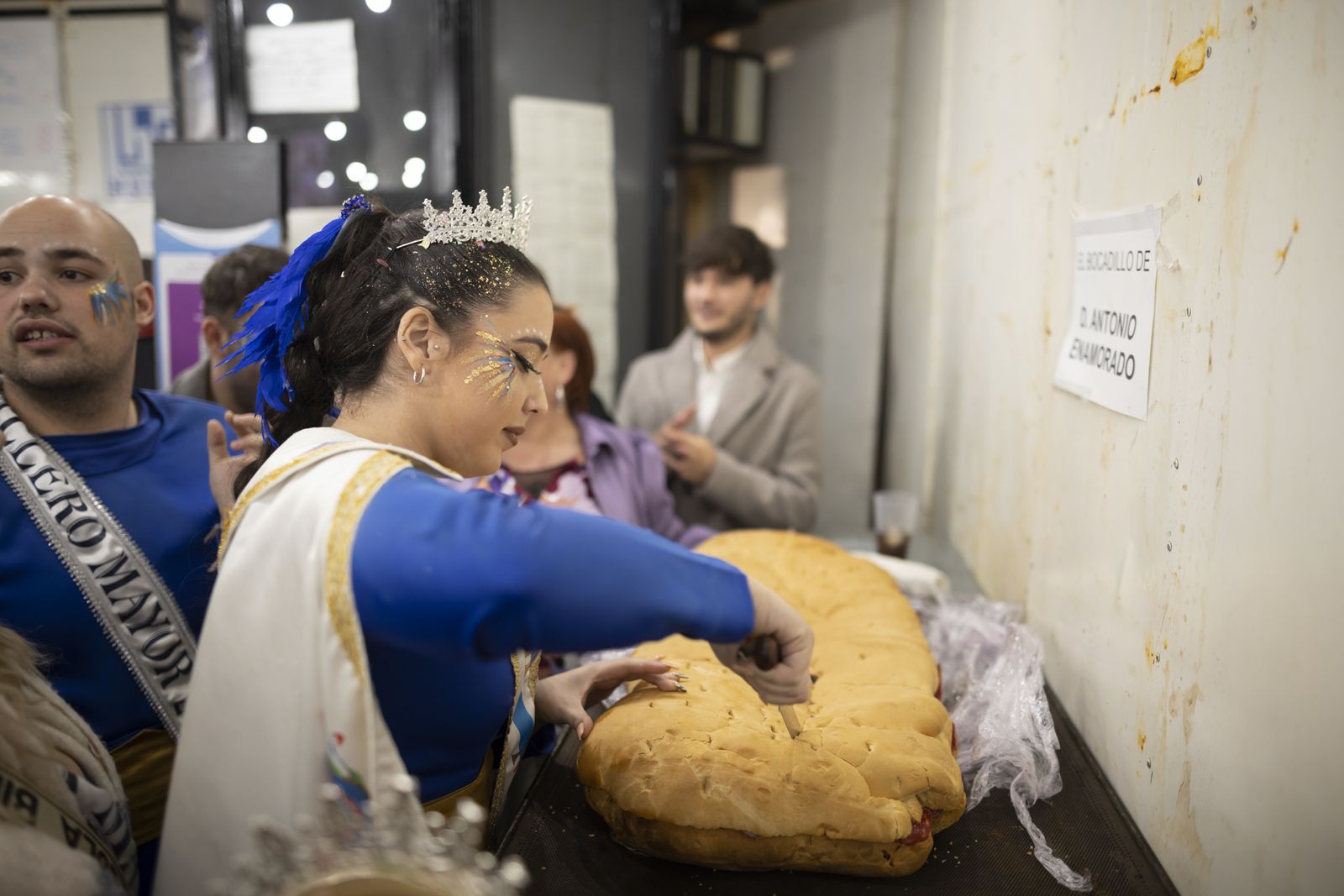 Ambiente en la final  del Carnaval Colombino