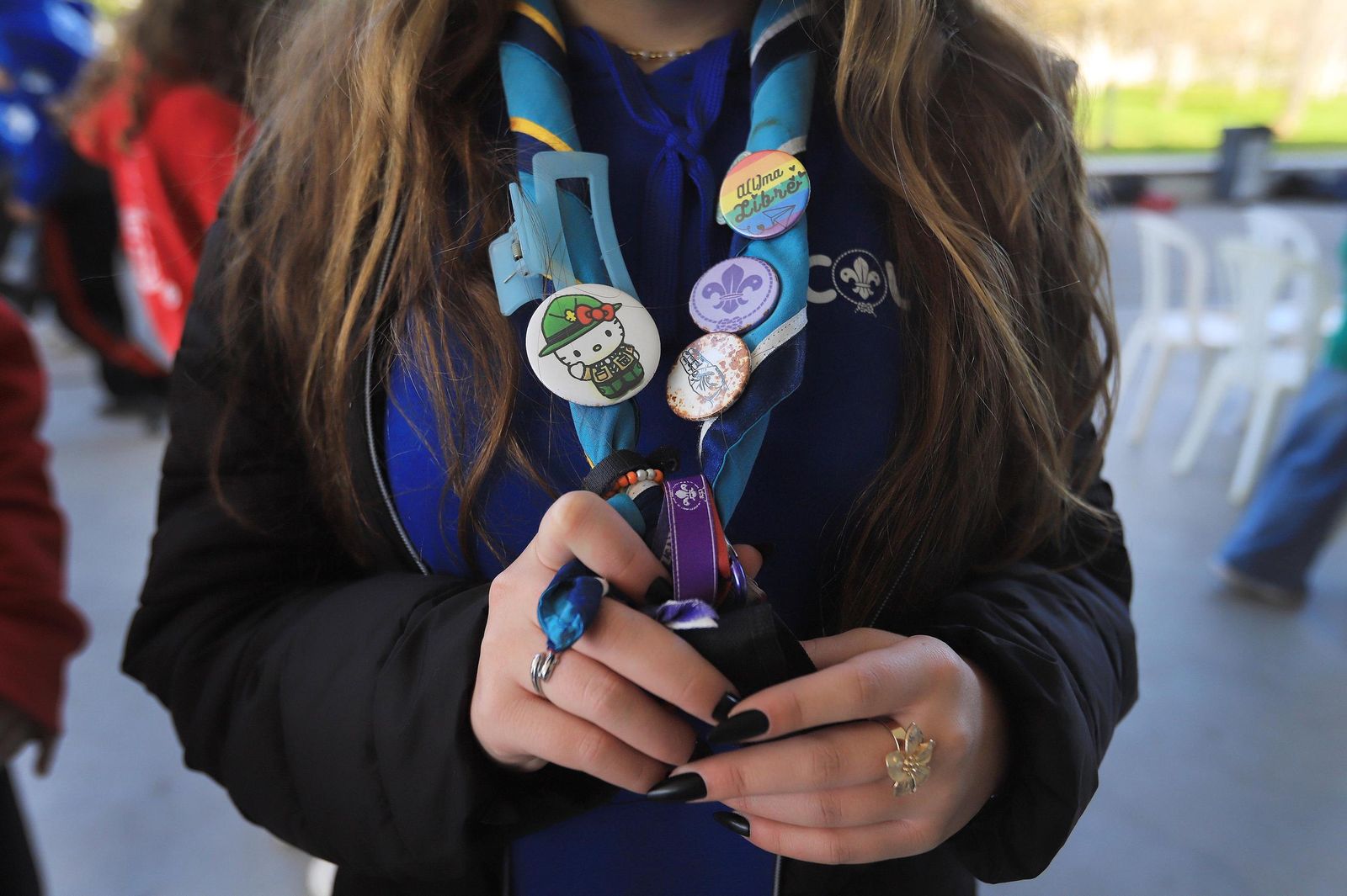 Imágenes de la reunión de scauts de la provincia en el Palacio de Deportes de Jerez