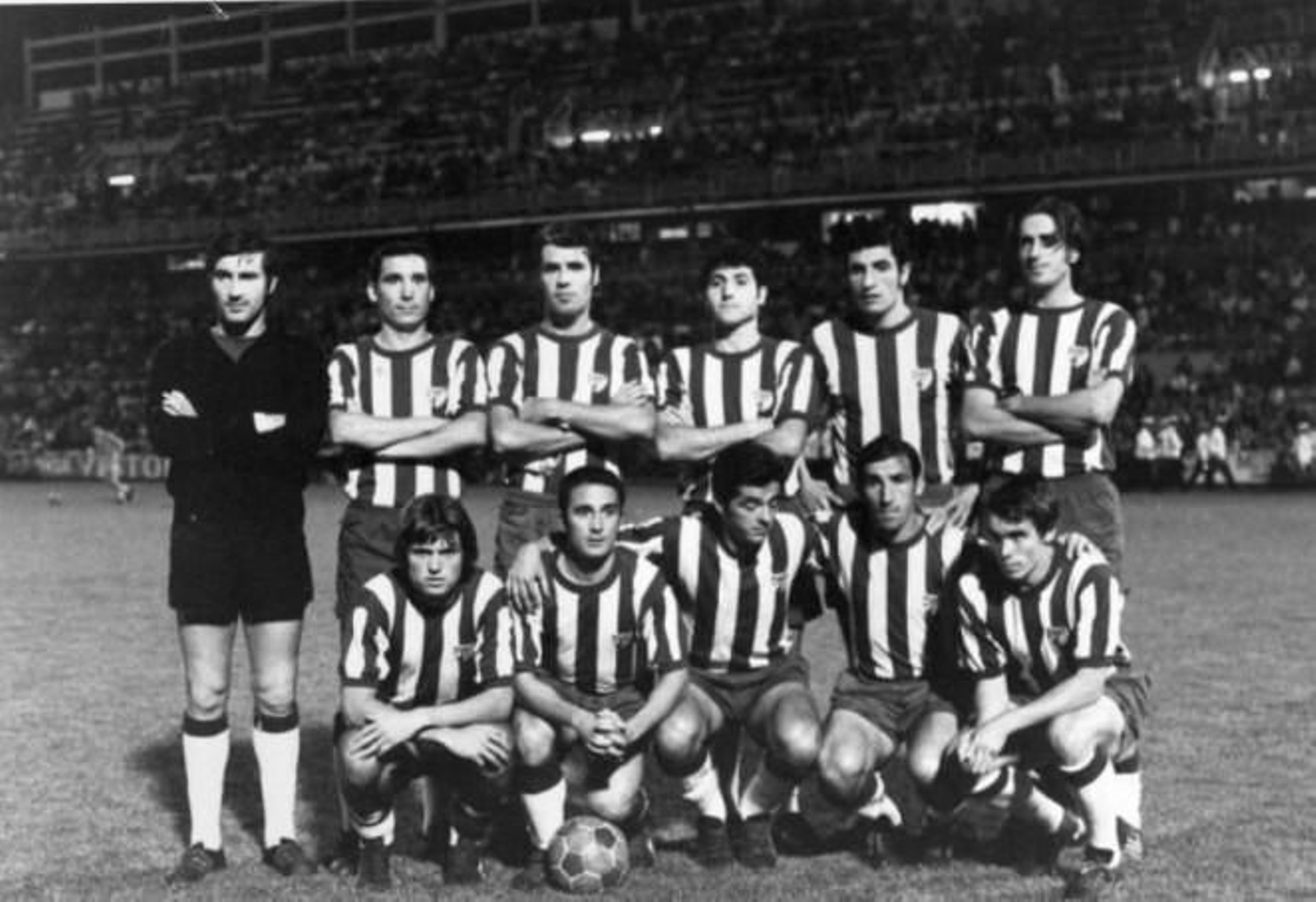 Once inicial del Málaga.