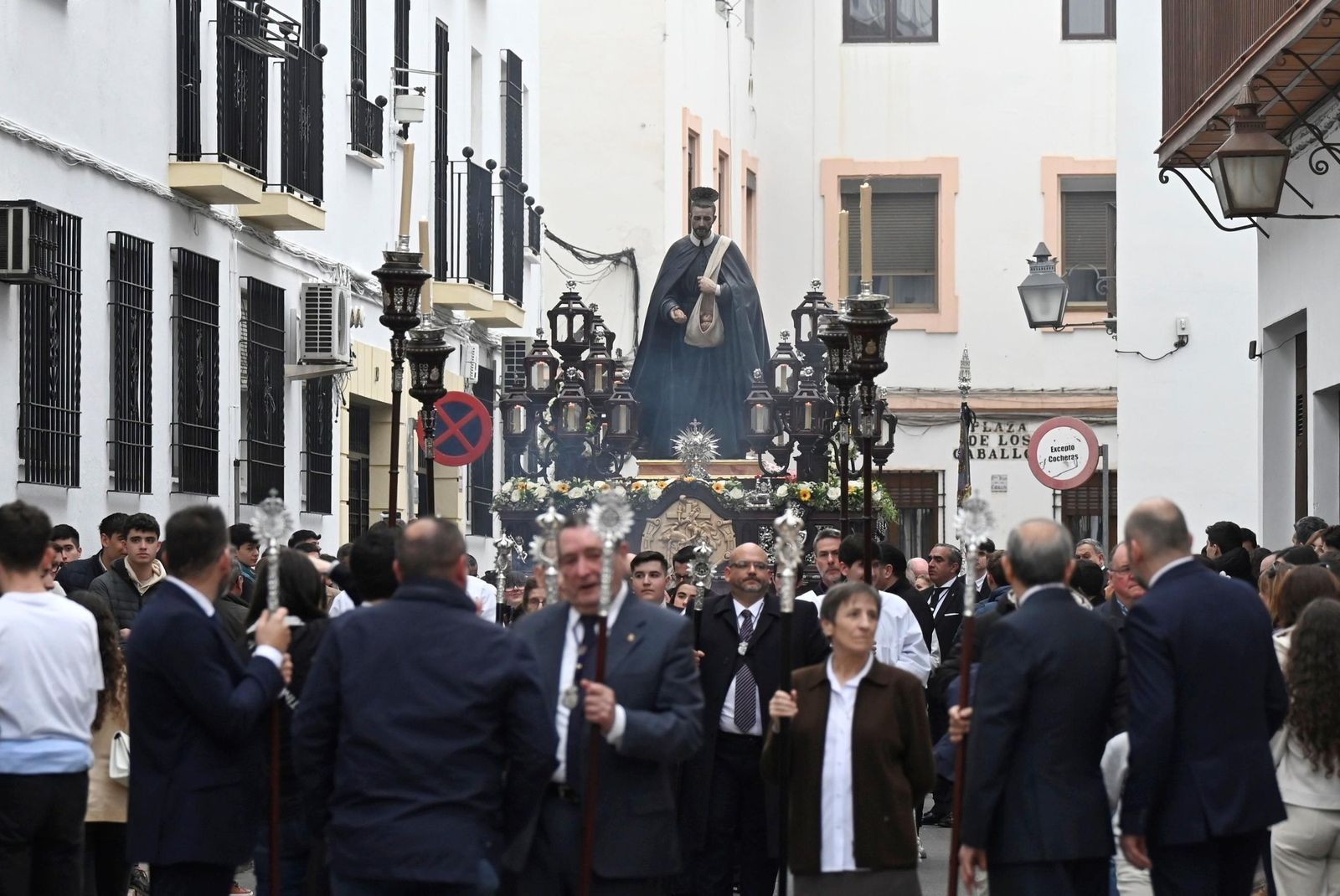 Las mejores imágenes de la procesión en Córdoba del Padre Cristóbal de Santa Catalina