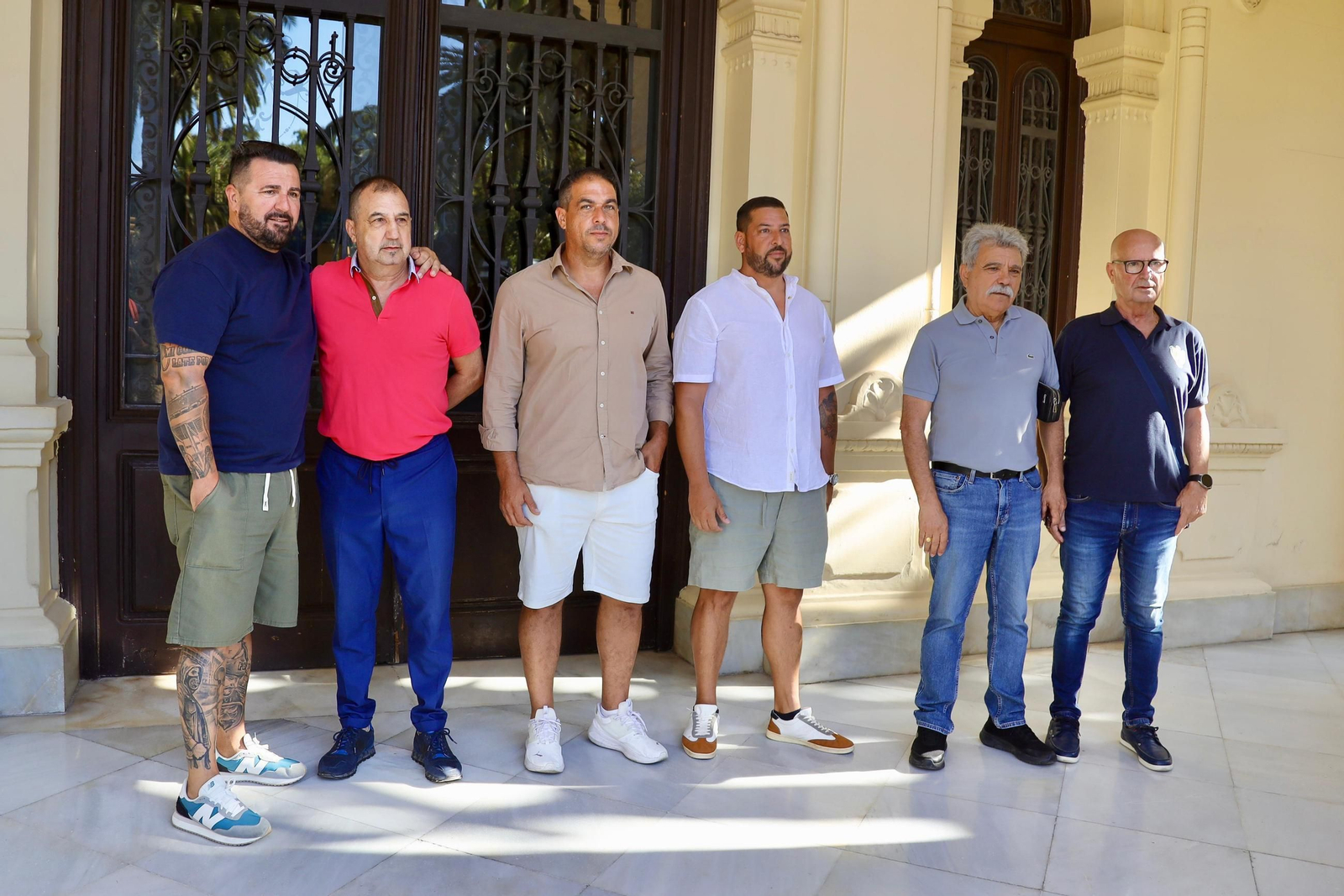 Mundial 2030 en Málaga: La reunión en el Ayuntamiento, en fotos