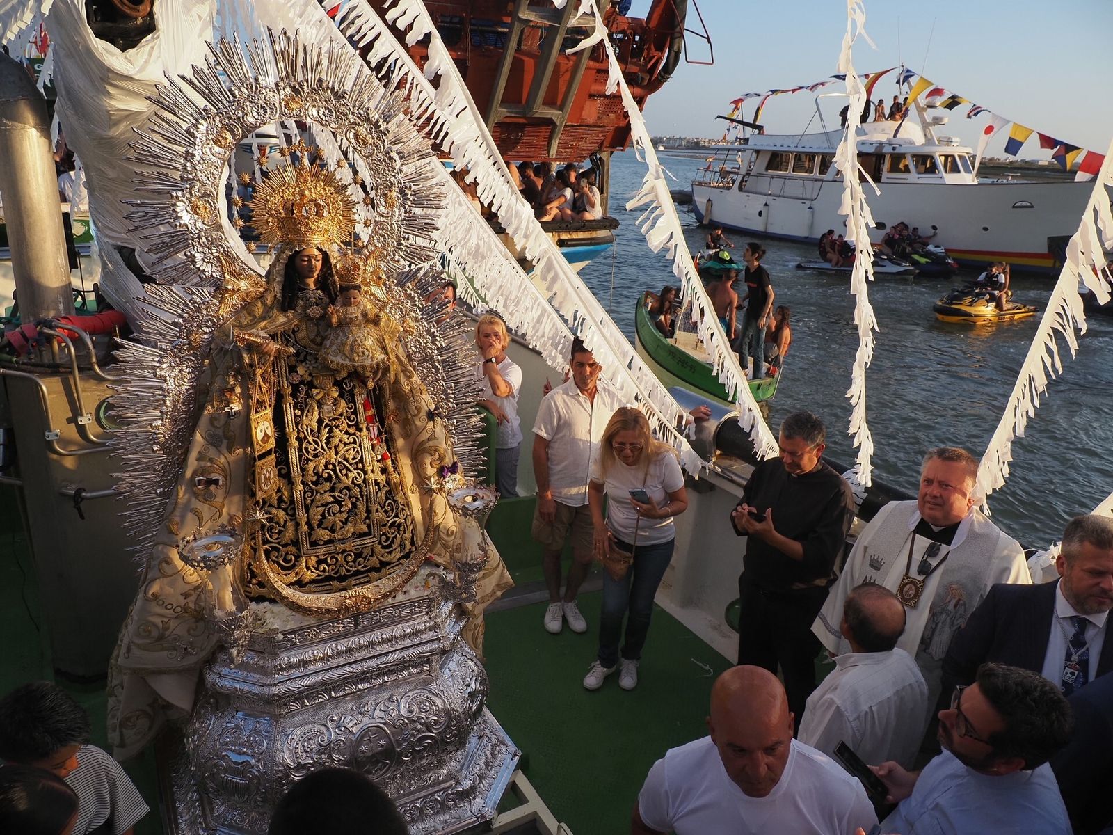 La Virgen del Carmen de Isla Cristina.