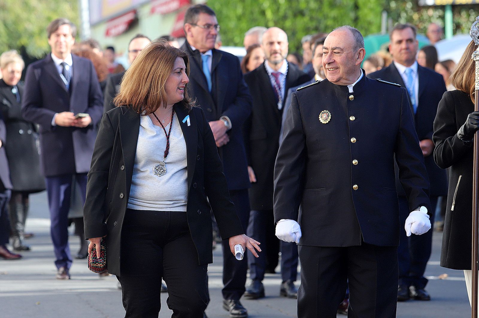 Imágenes de la procesión de San Sebastián en Huelva