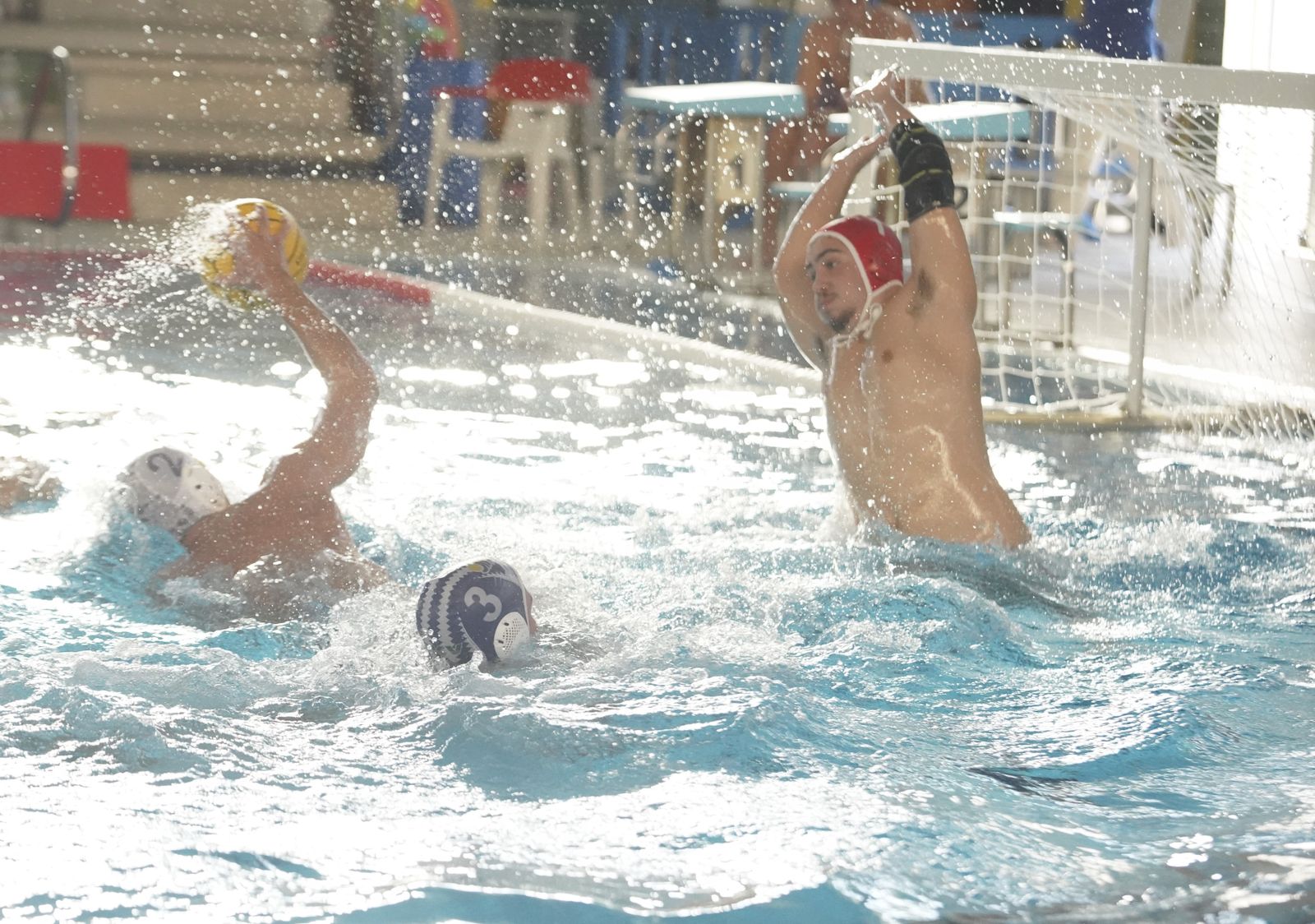 Momento de uno de los encuentros del CN Alhambra.