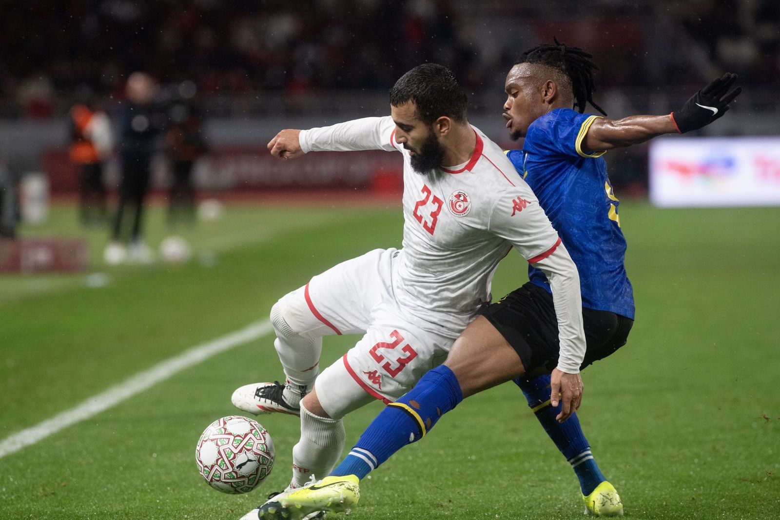 Túnez, durante la Copa África.