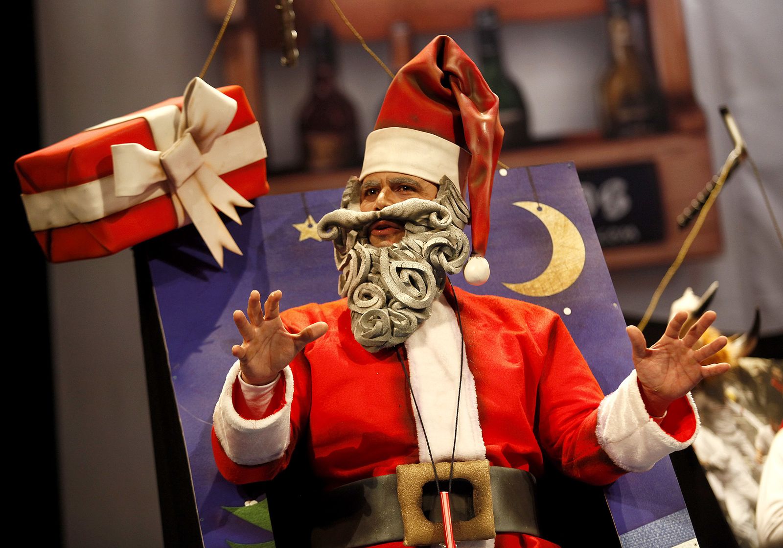 Las imágenes de la decimotercera función clasificatoria