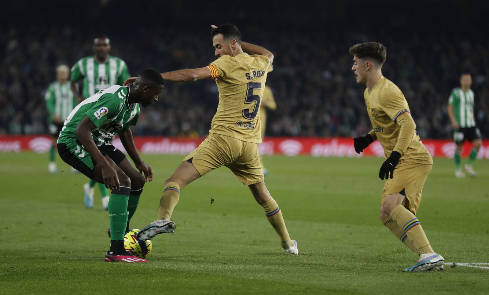 Las imágenes del Betis-Barcelona