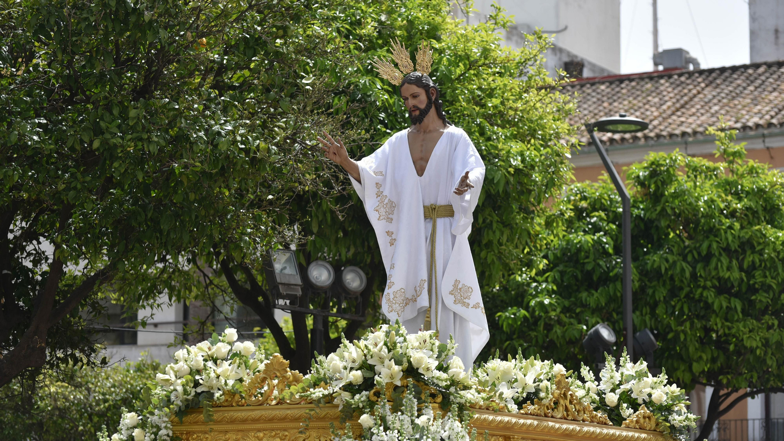 Fotos de la procesión del Resucitado en Algeciras