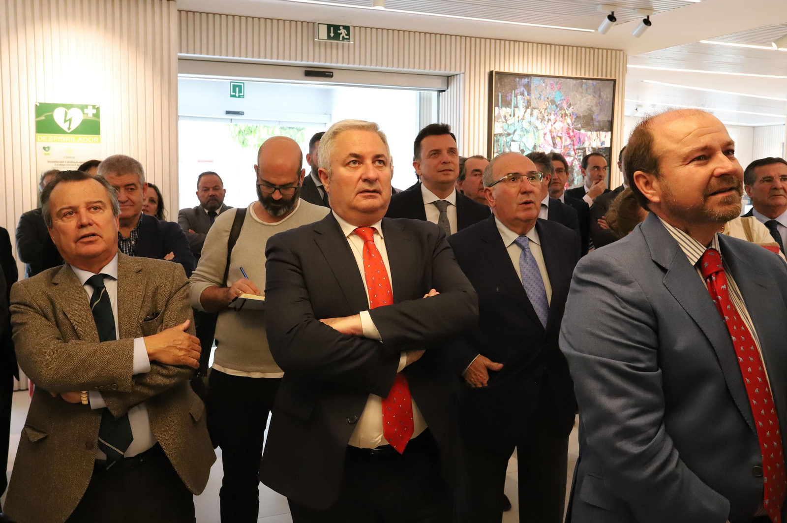 Acto homenaje a Don José Luis García Palacios en la Caja Rural del Sur, en imágenes