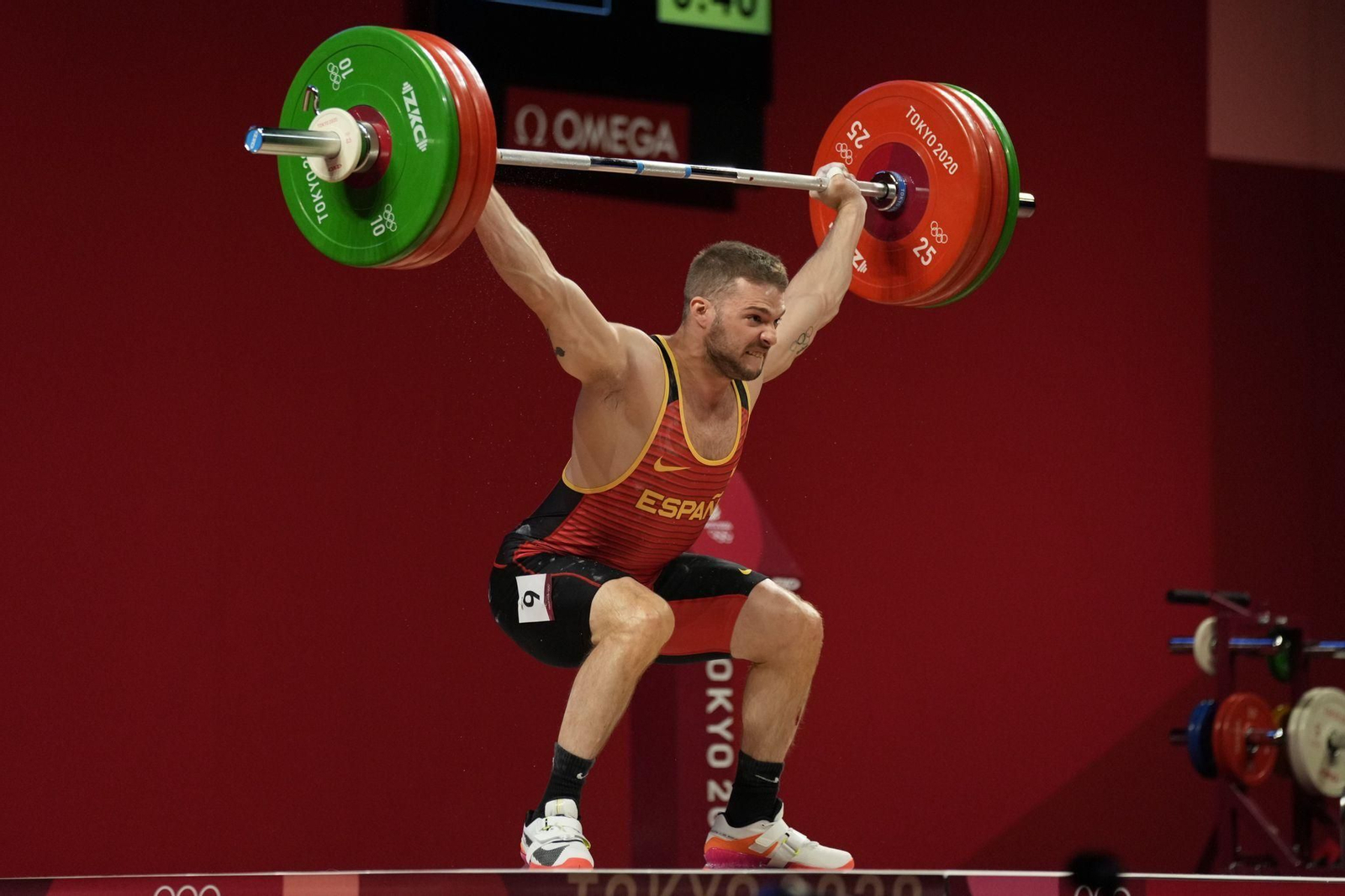 El almeriense, con gesto de concentración