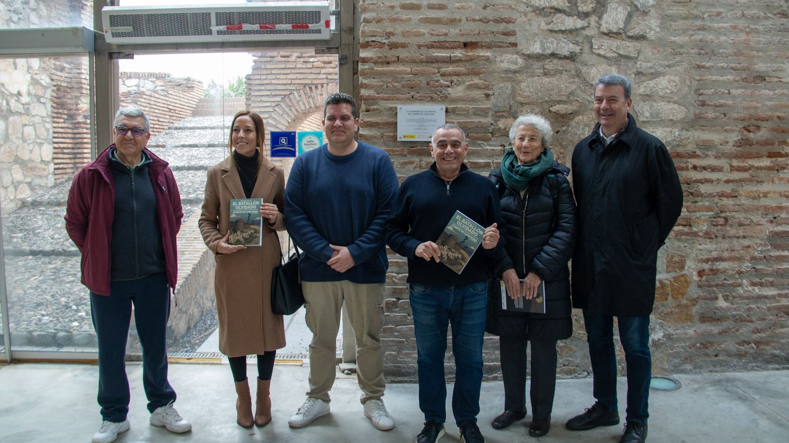 Han puesto una placa en el Fuerte de Carchuna