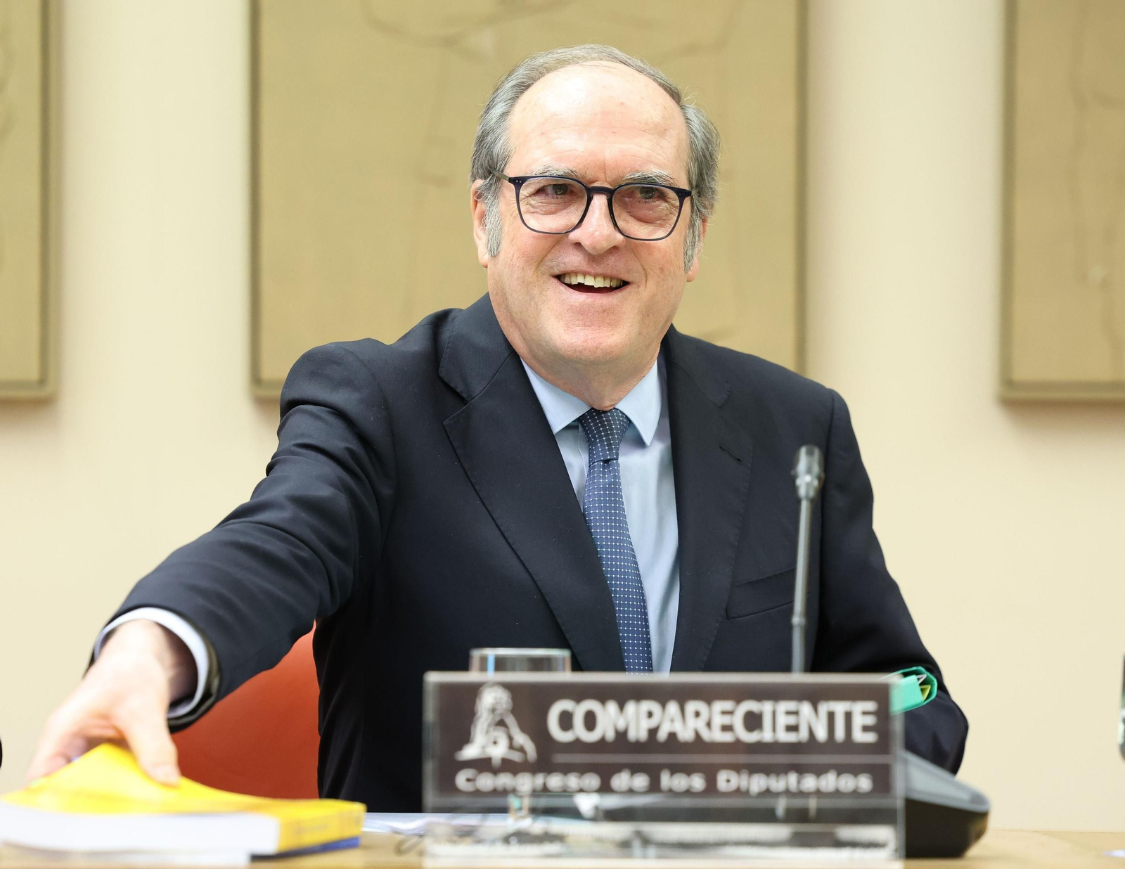 El defensor del pueblo, Ángel Gabilondo, en el Congreso de los diputados. El defensor del pueblo, Ángel Gabilondo, en el Congreso de los diputados.