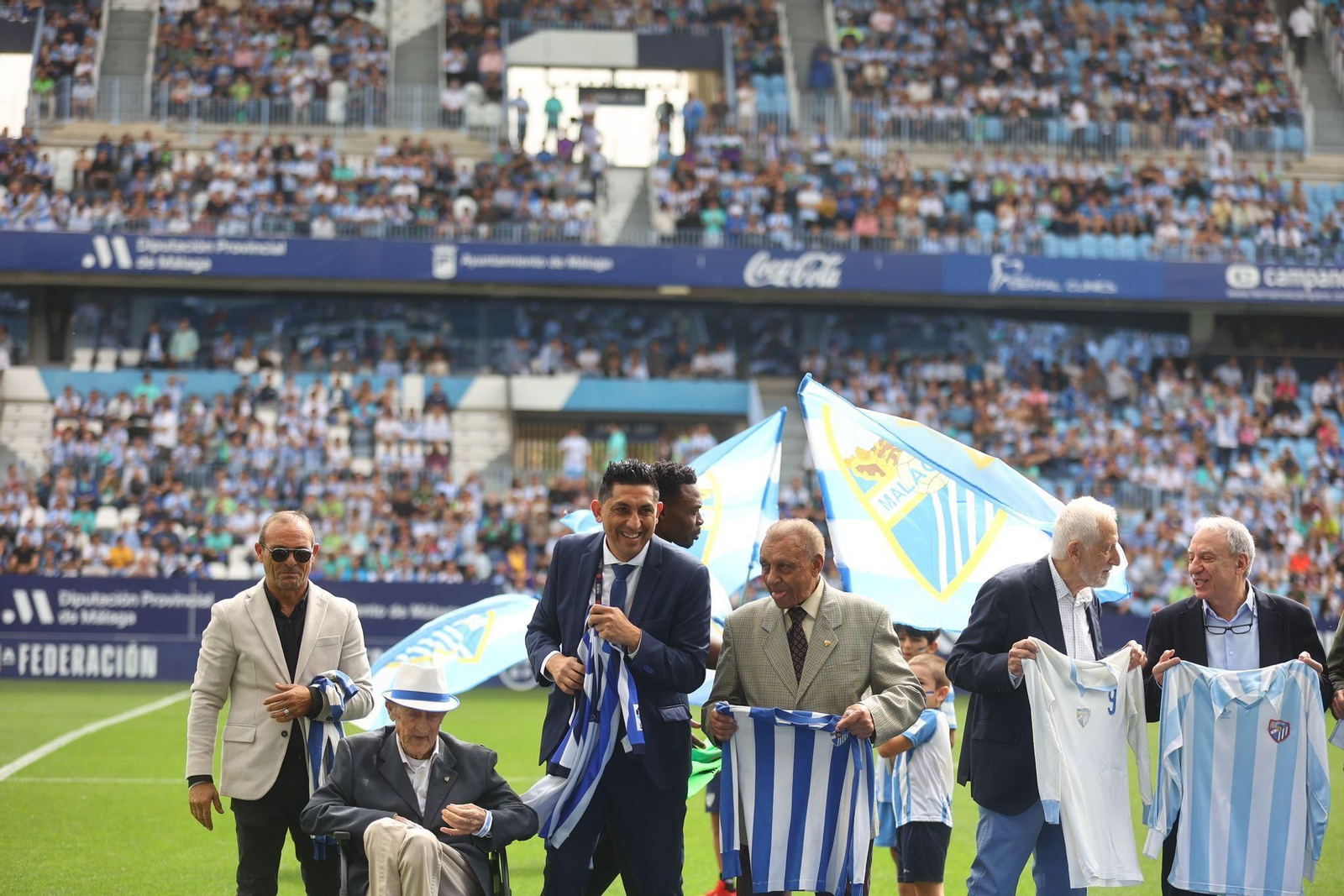 Málaga CF-AD Ceuta, en fotos