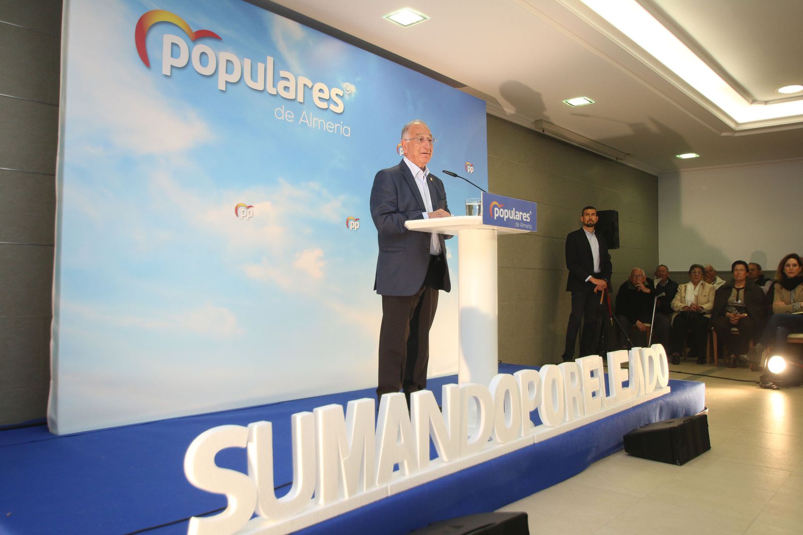 Fotogalería del mitin de José María Aznar