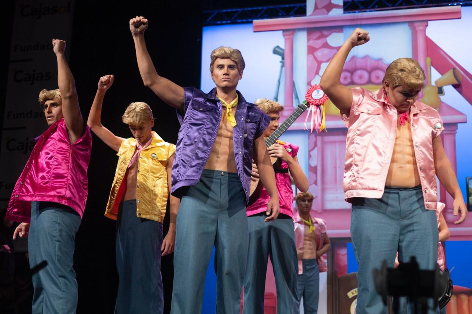 La chirigota 'Los Ken, un hombre en deconstrucción'