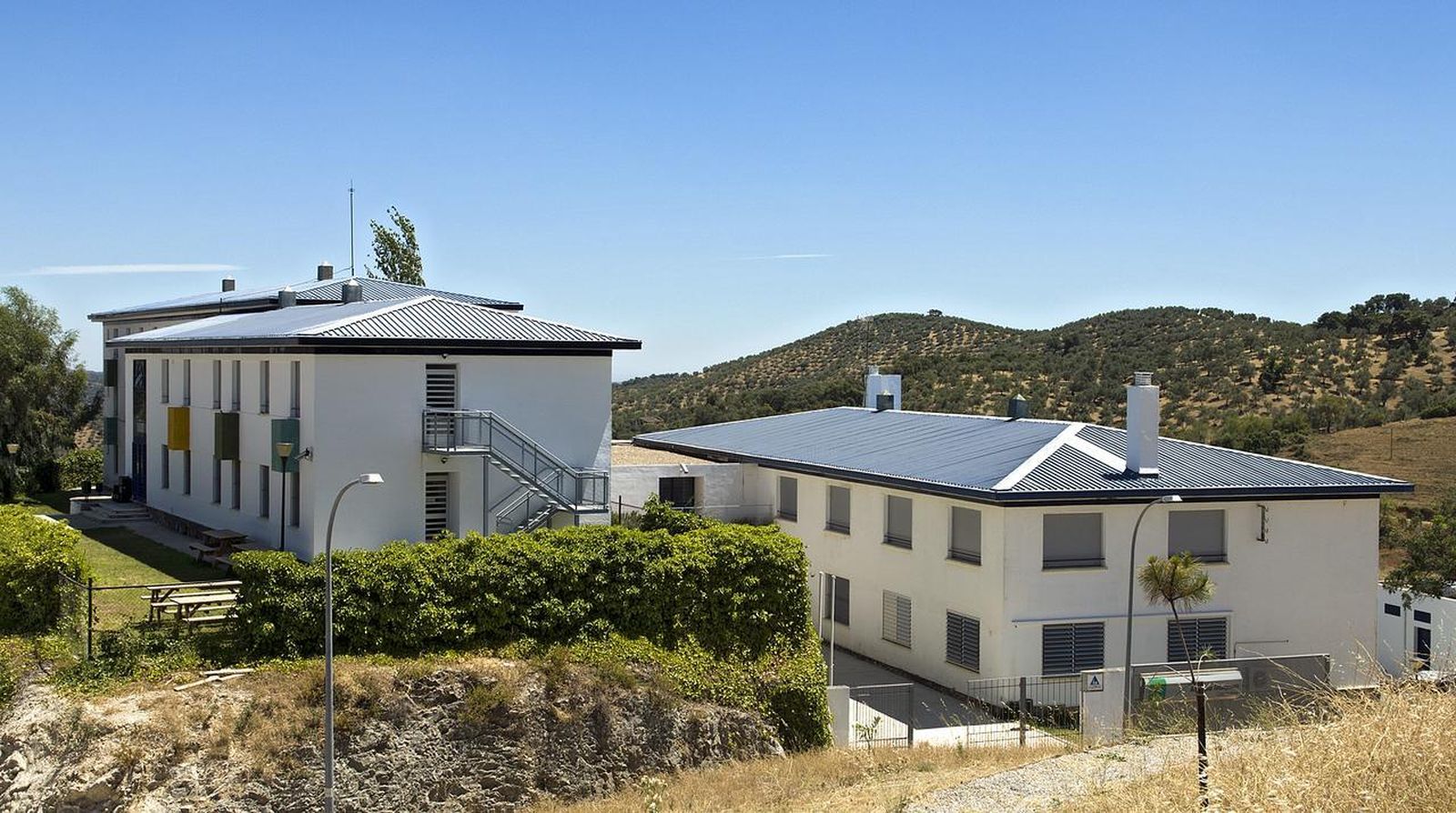 Vista general de las instalaciones del albergue.