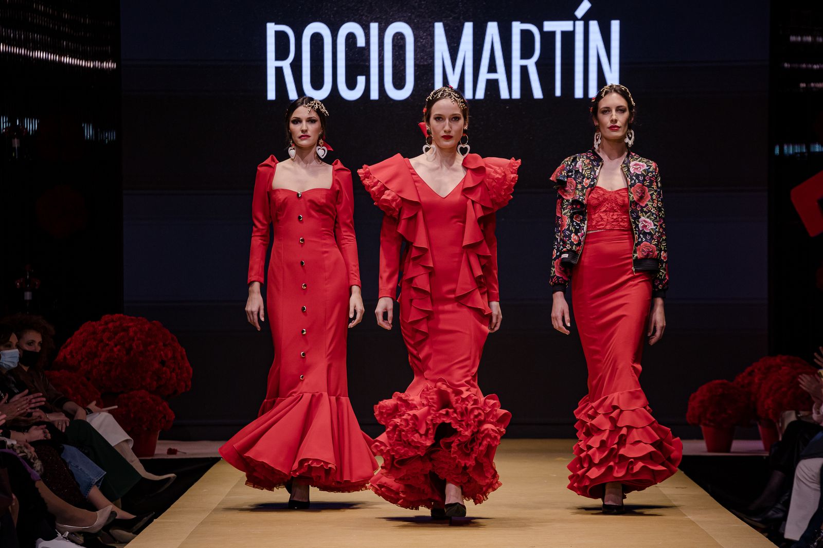 El desfile de Rocío Martín en la Pasarela Flamenca de Jerez, todas las fotos