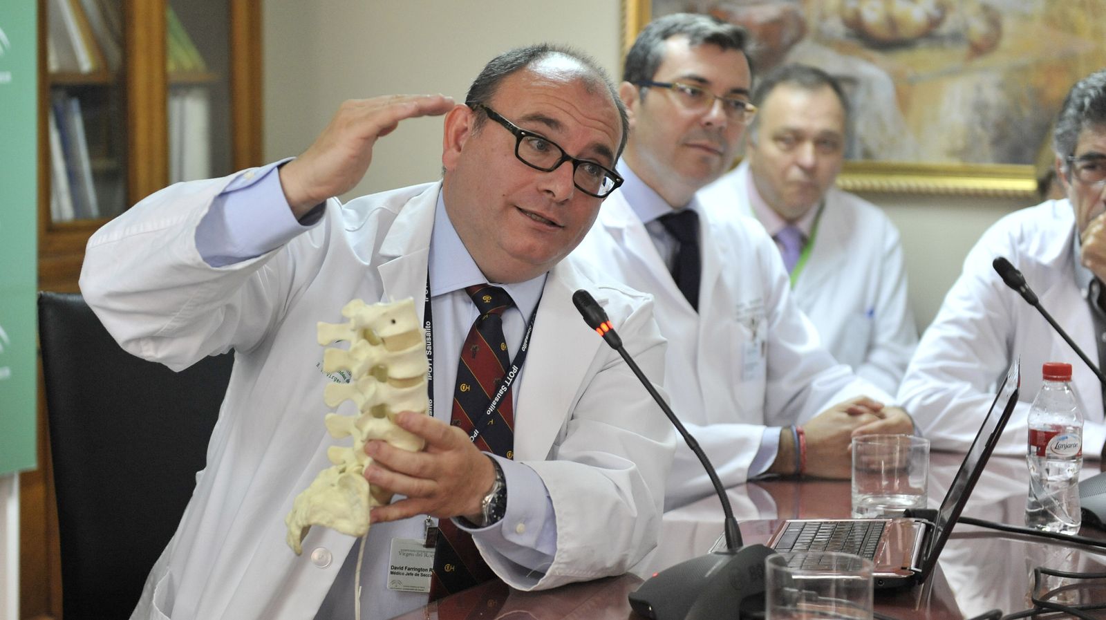 El doctor Farrington en imagen de archivo.