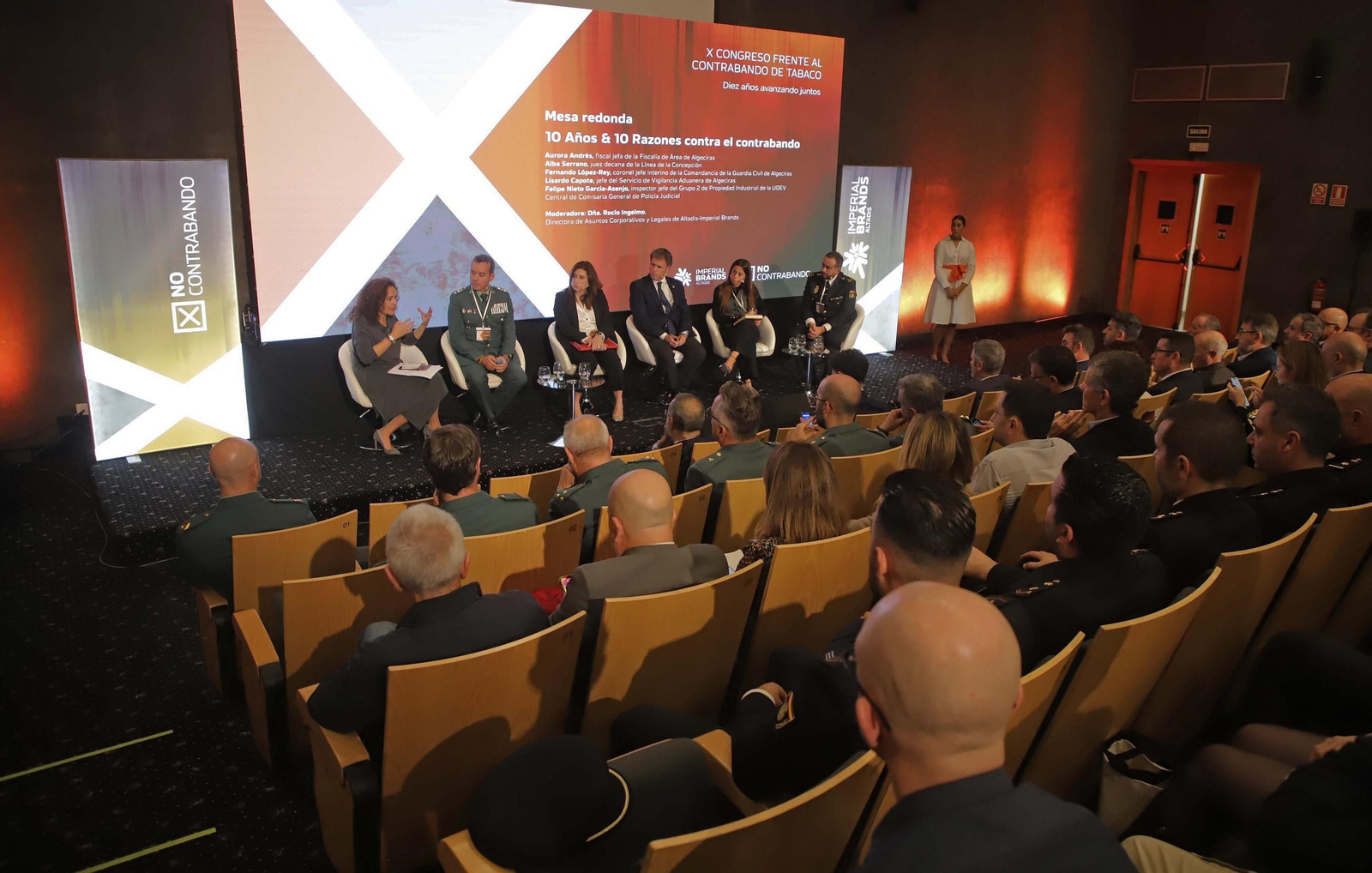 Fotos del X Congreso Frente al Contrabando de Tabaco de Altadis-Imperial Brands en La Línea
