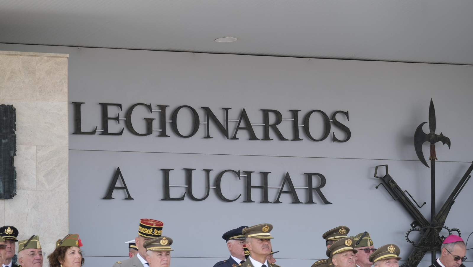 Imágenes del 102 aniversario de La Legión en Almería