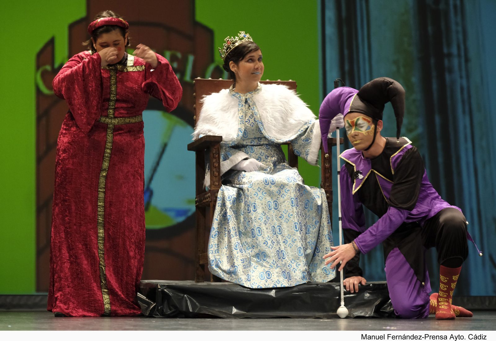 El cuarteto de Guillena 'Blanquita I y los caballeros de la mesa semicircular: The Comedy'