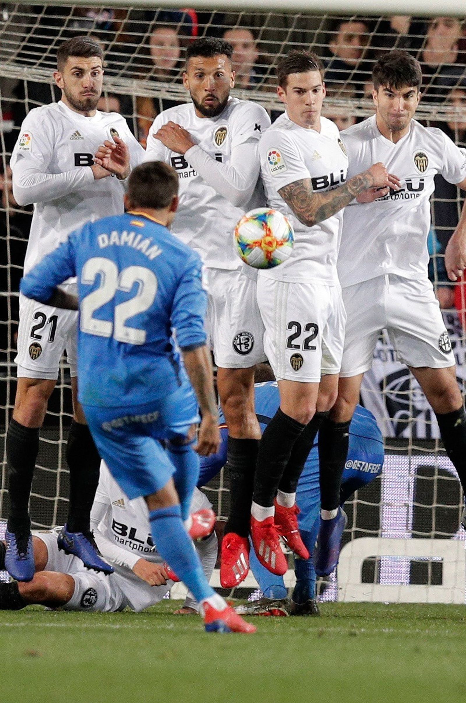 Las imágenes del Valencia-Getafe de Copa del Rey