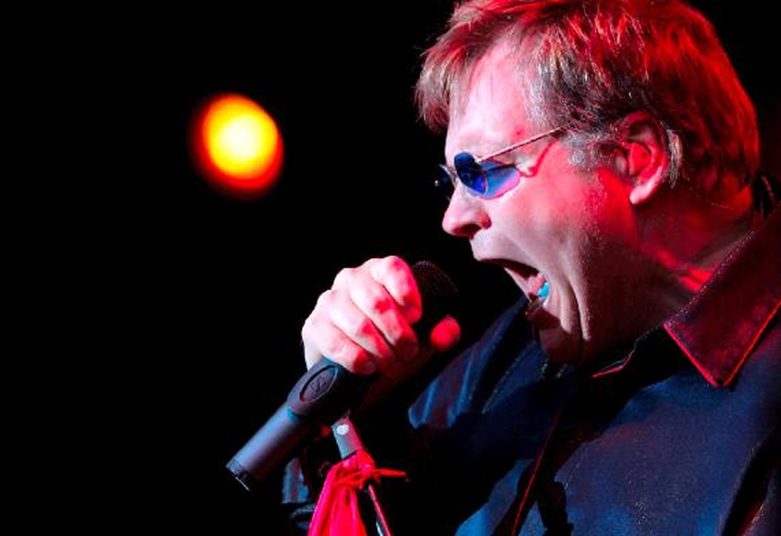 Meat Loaf, durante un concierto.