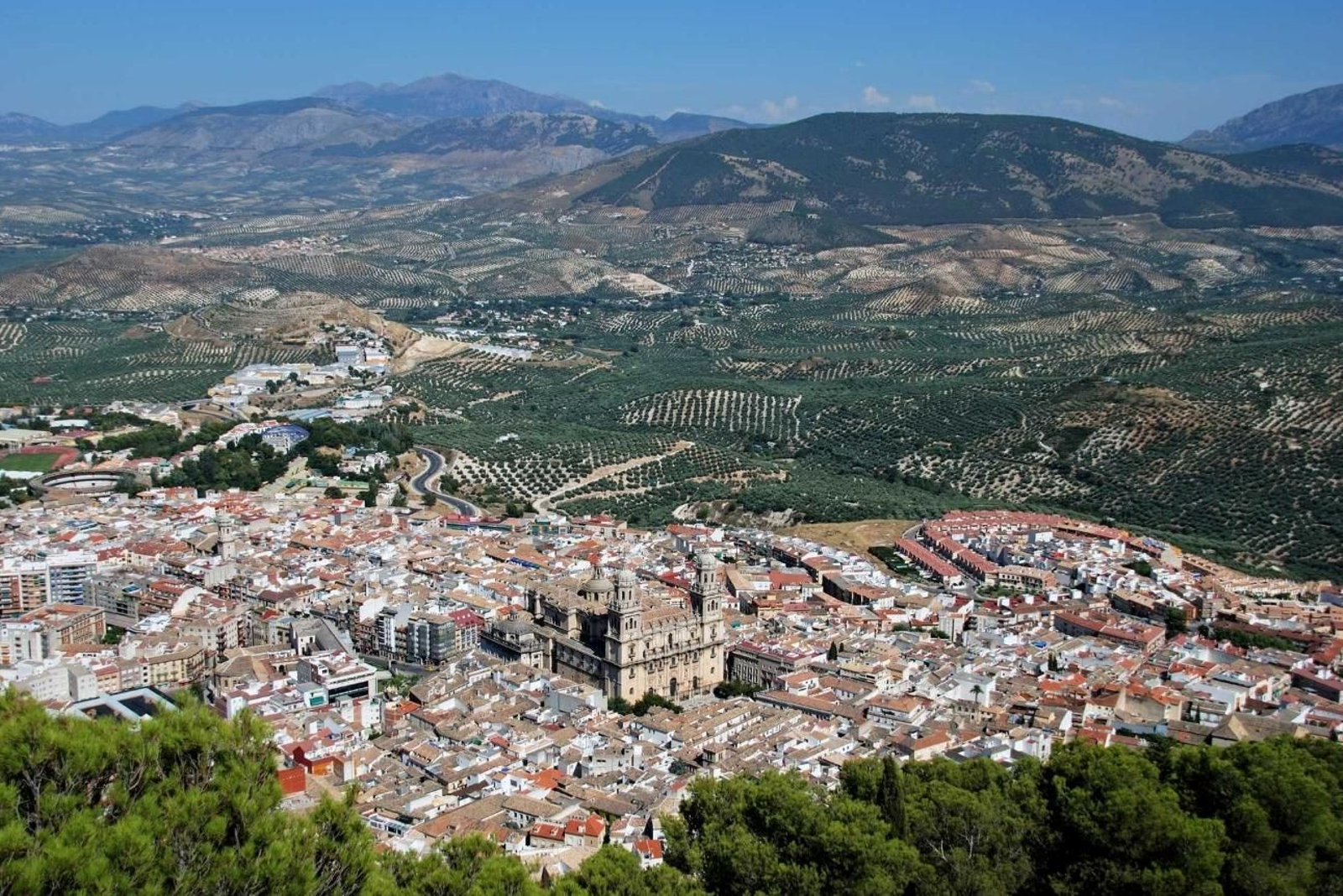 Mirador desde la Cruz del Castillo de Santa Catalina.