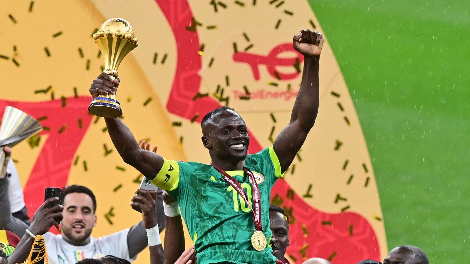 Las fotos de la final entre Marruecos y Senegal