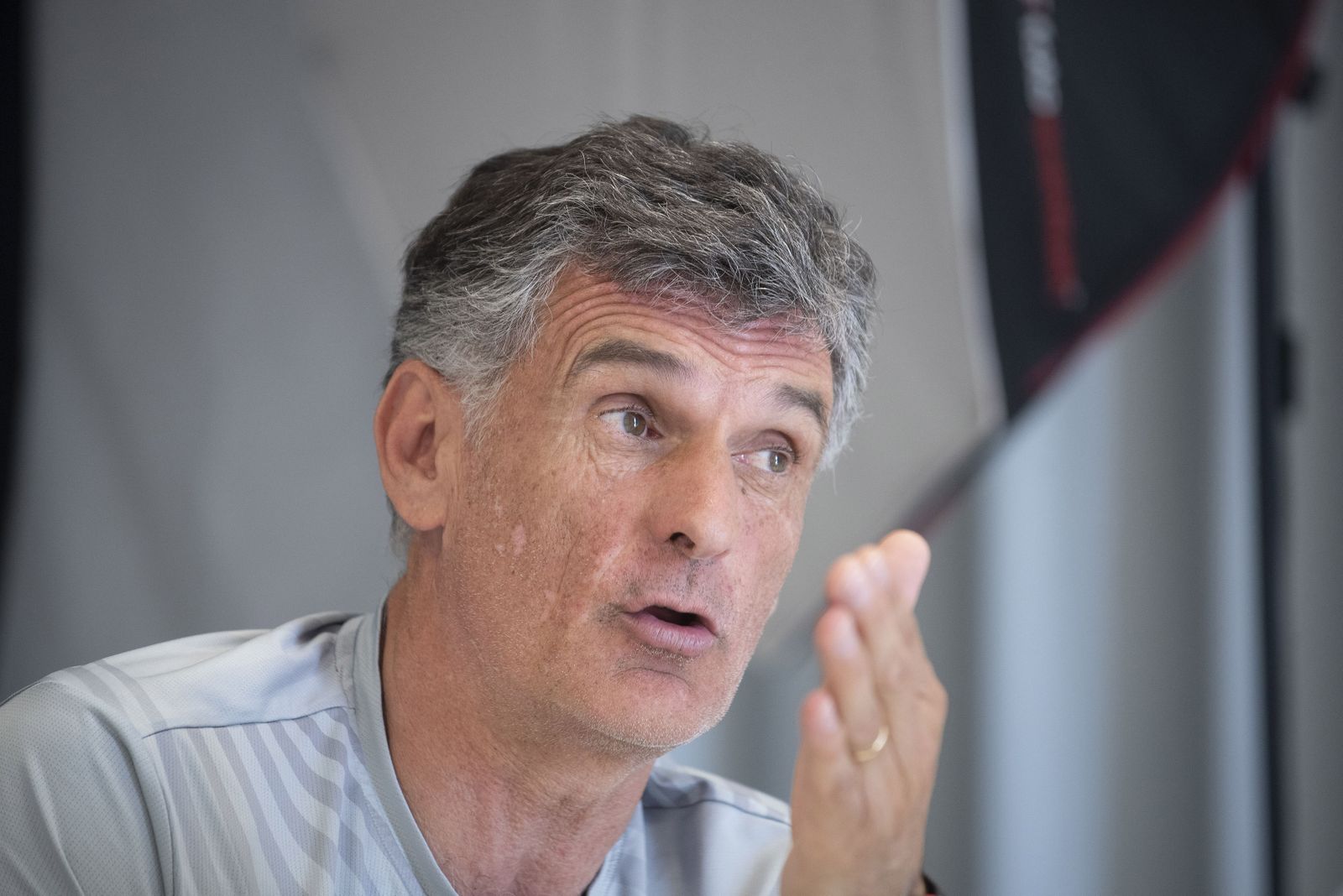 Las fotos de la entrevista a Mendilibar