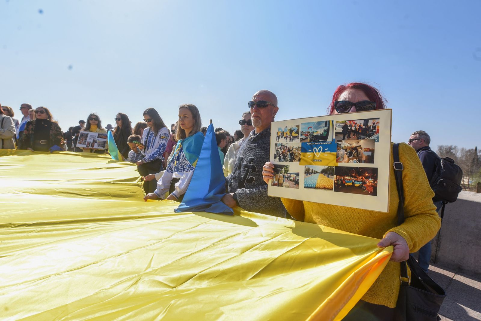 El pueblo ucraniano exige desde Córdoba libertad para Ucrania cuatro años después de la invasión rusa