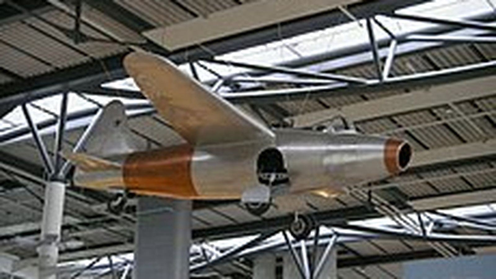 El avión alemán Heinkel.