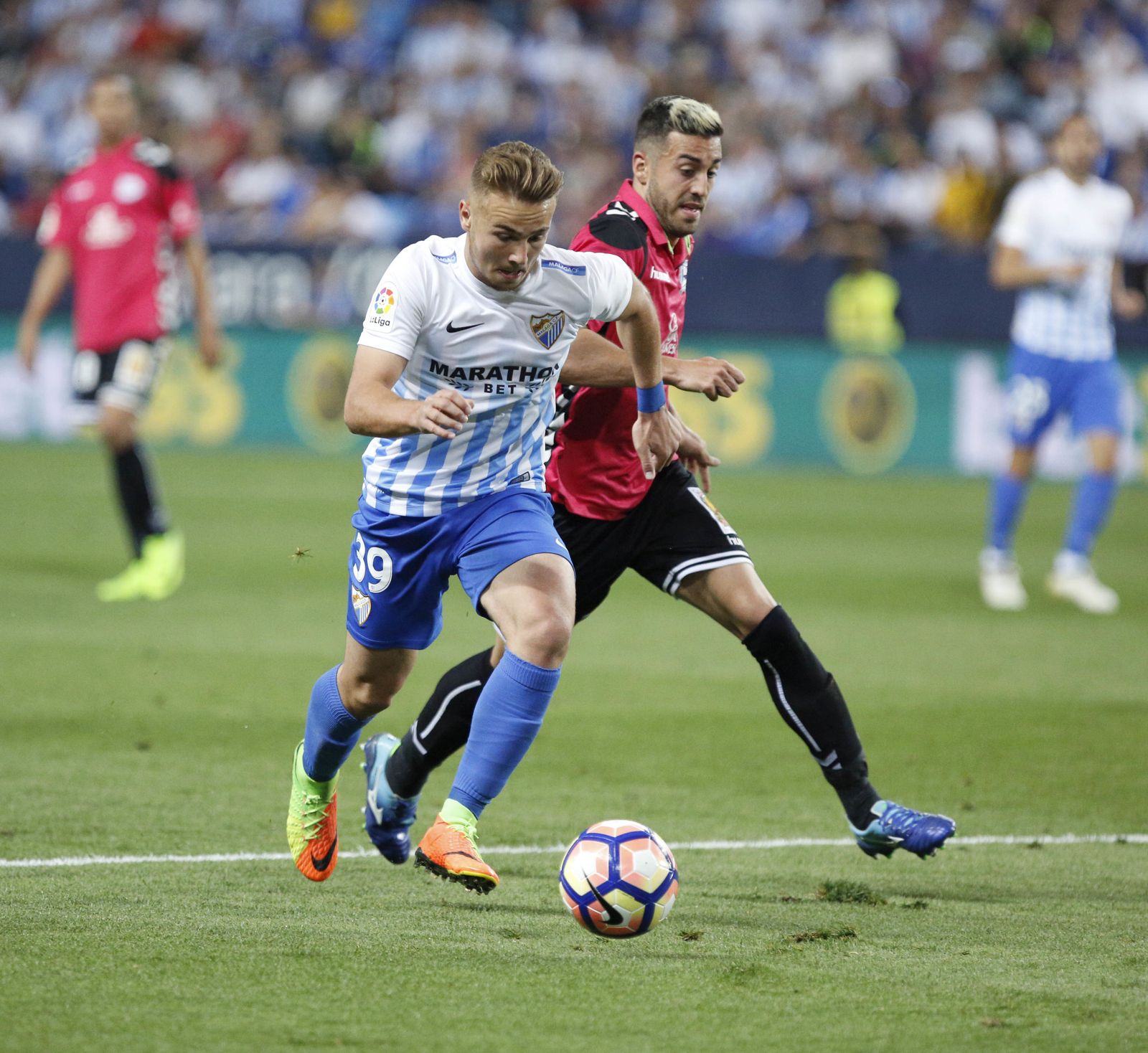 Las imágenes del Málaga-Alavés