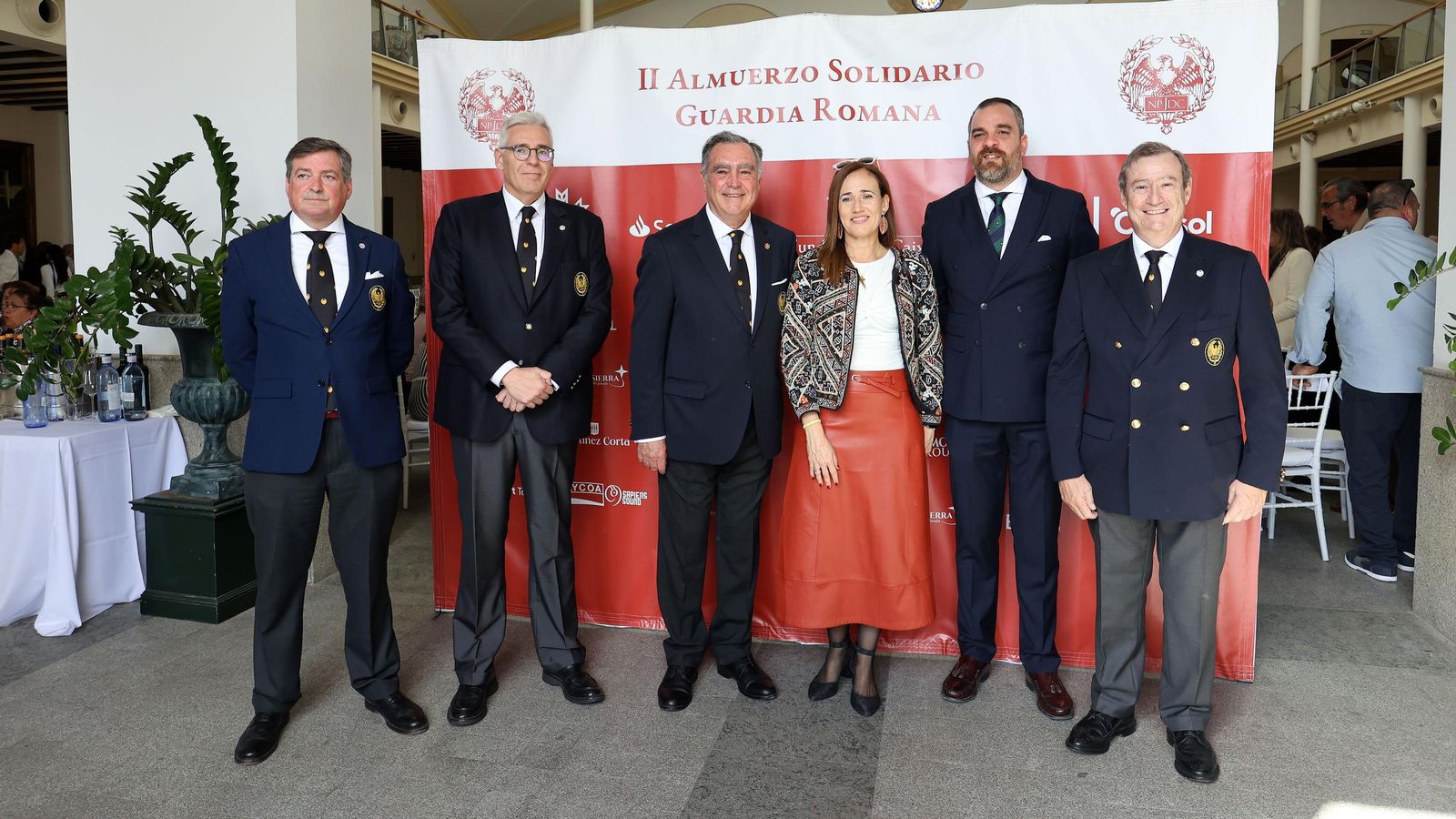 II Almuerzo Solidario de la Guardia Romana de la Hermandad del Transporte en Jerez