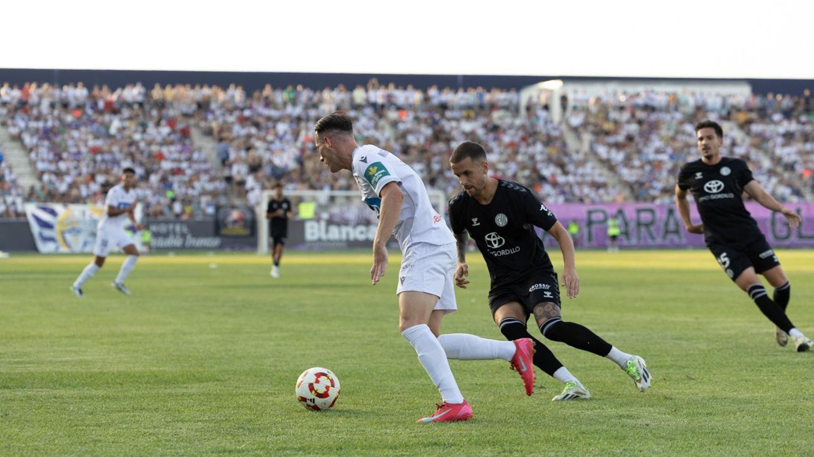 Migue García fue uno de los destacados del equipo blanco.