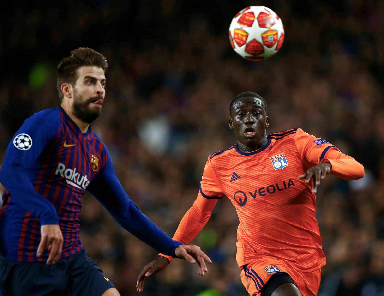 Las imágenes del Barcelona-Olympique de Lyon de Champions