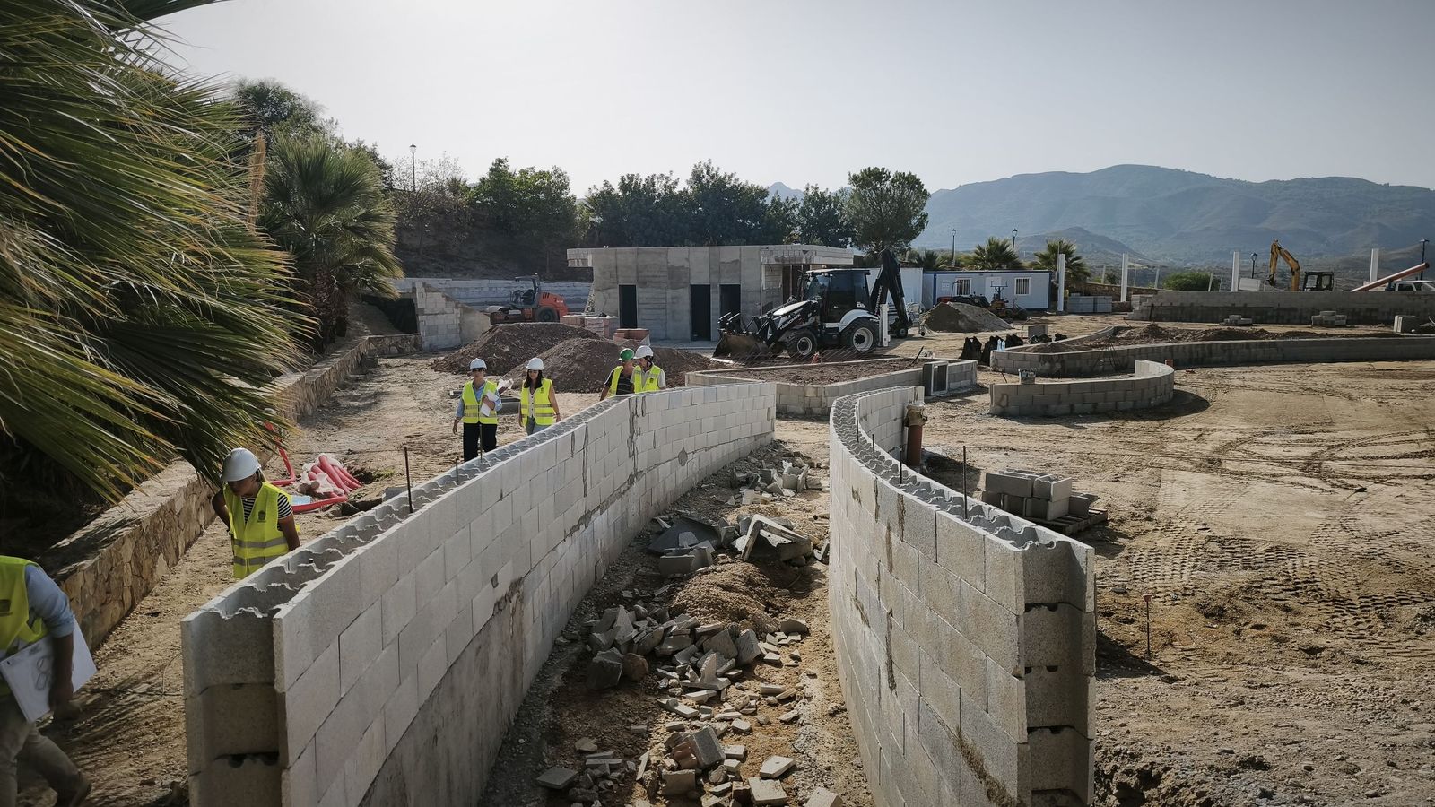 Obras en el Parque de la Vida