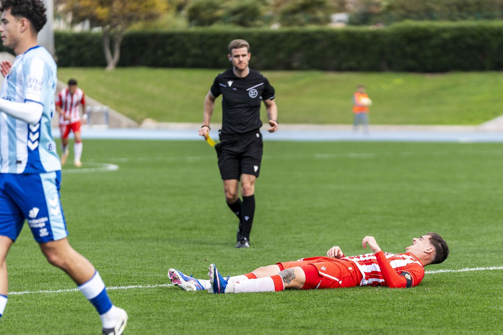 Las imágenes del Almería B y Atlético Malagueño en el Anexo de los Juegos Mediterráneos