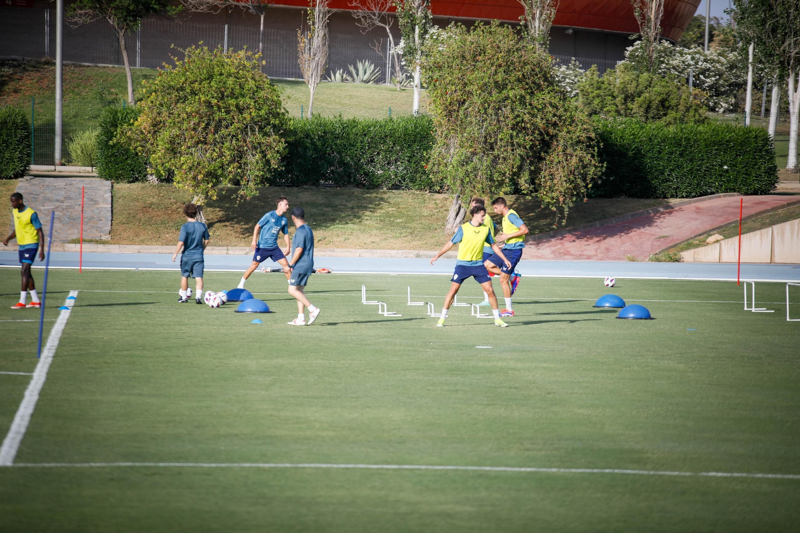Primer entrenamiento pretemporada del Almería, en imágenes