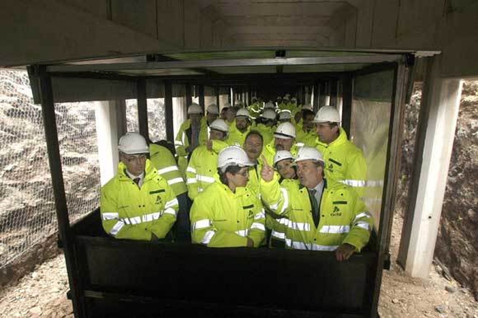 El presidente de ADIF afirma que a finales de marzo o principios de abril se reabrirá el servicio entre Algeciras y Antequera./Fotos:Erasmo Fenoy  Foto: Erasmo Fenoy