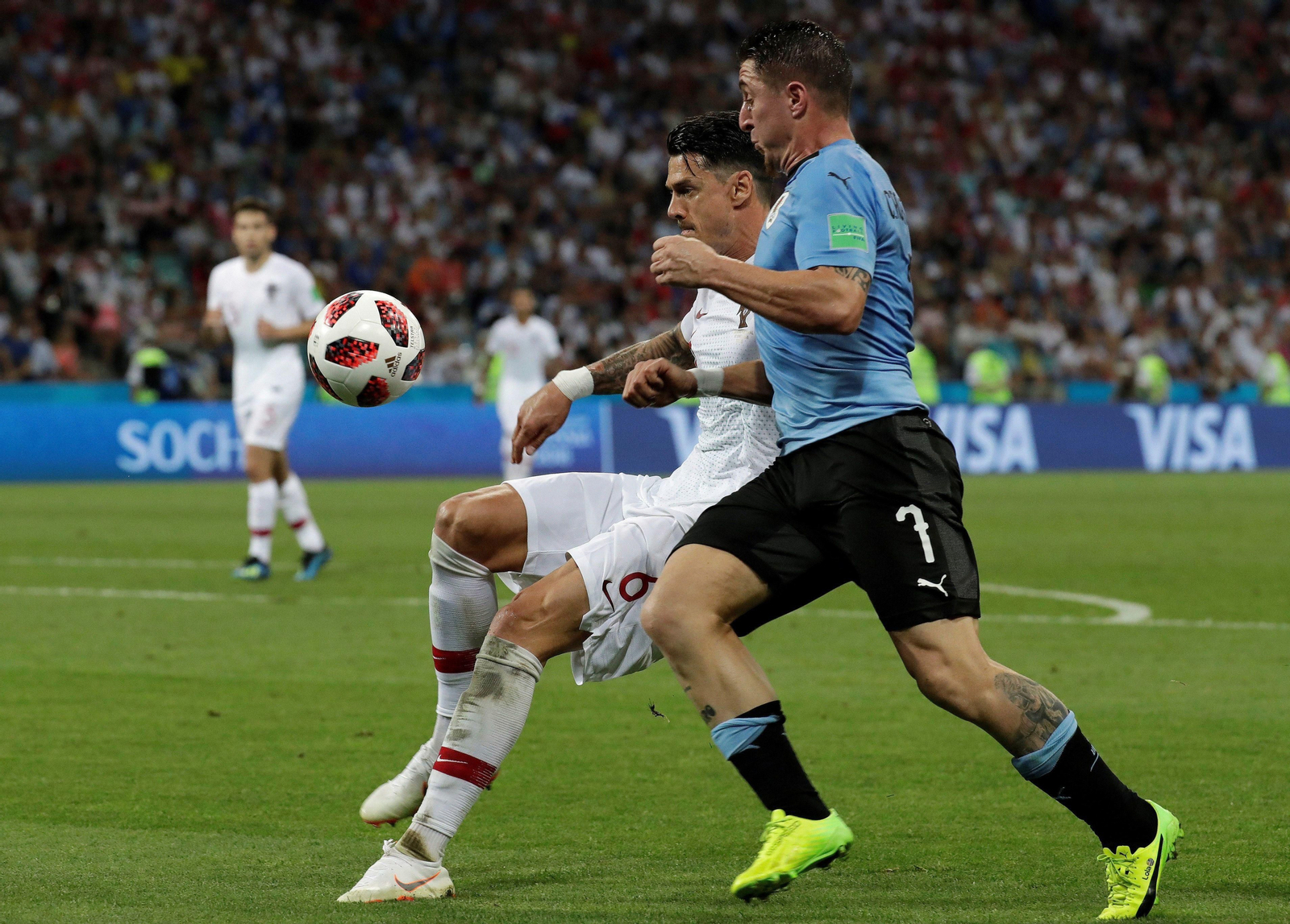 Las imágenes del Uruguay-Portugal