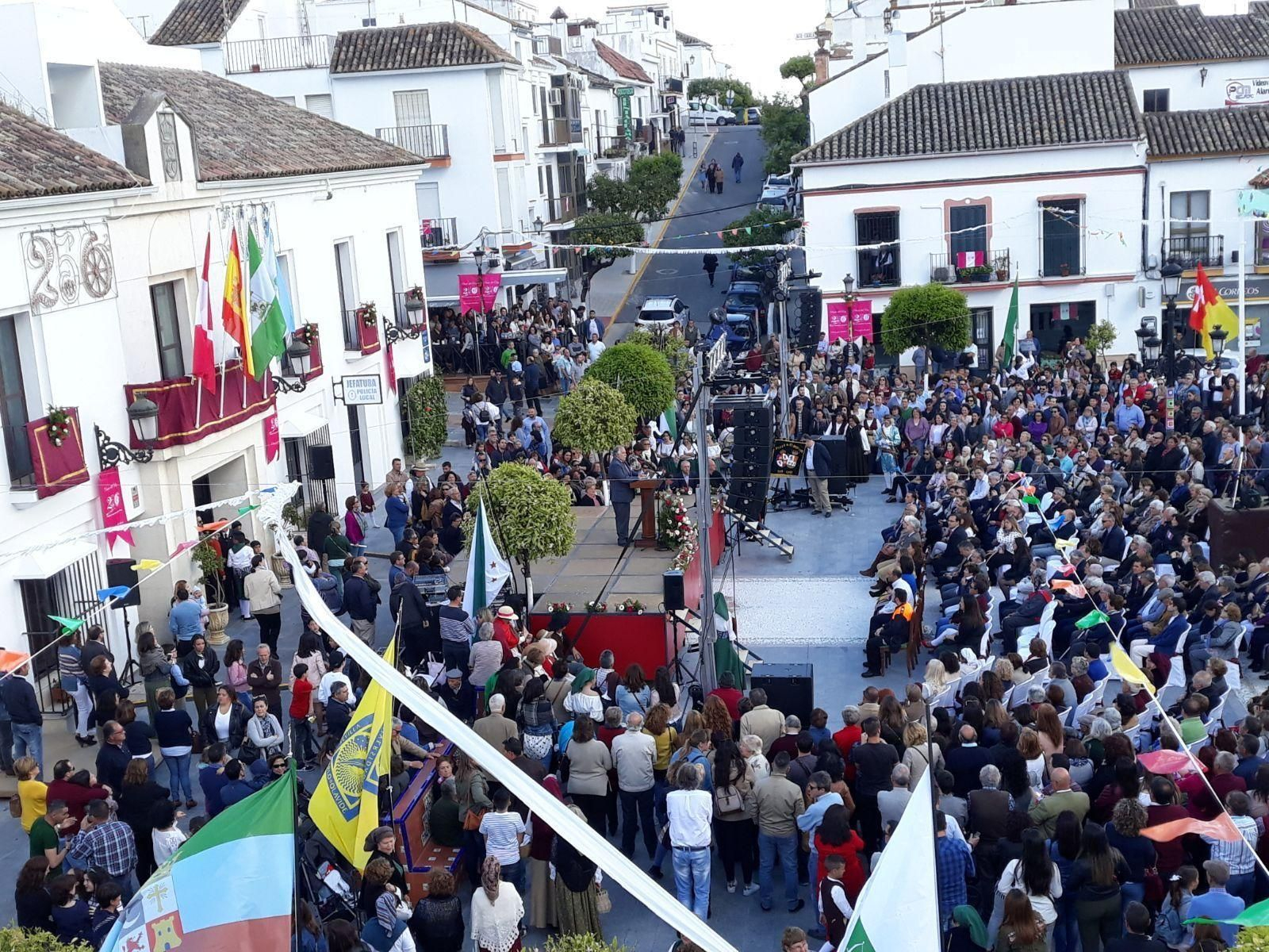 Una multitud no quiso perderse este fin de semana los actos centrales del 250 aniversario de Prado del Rey.