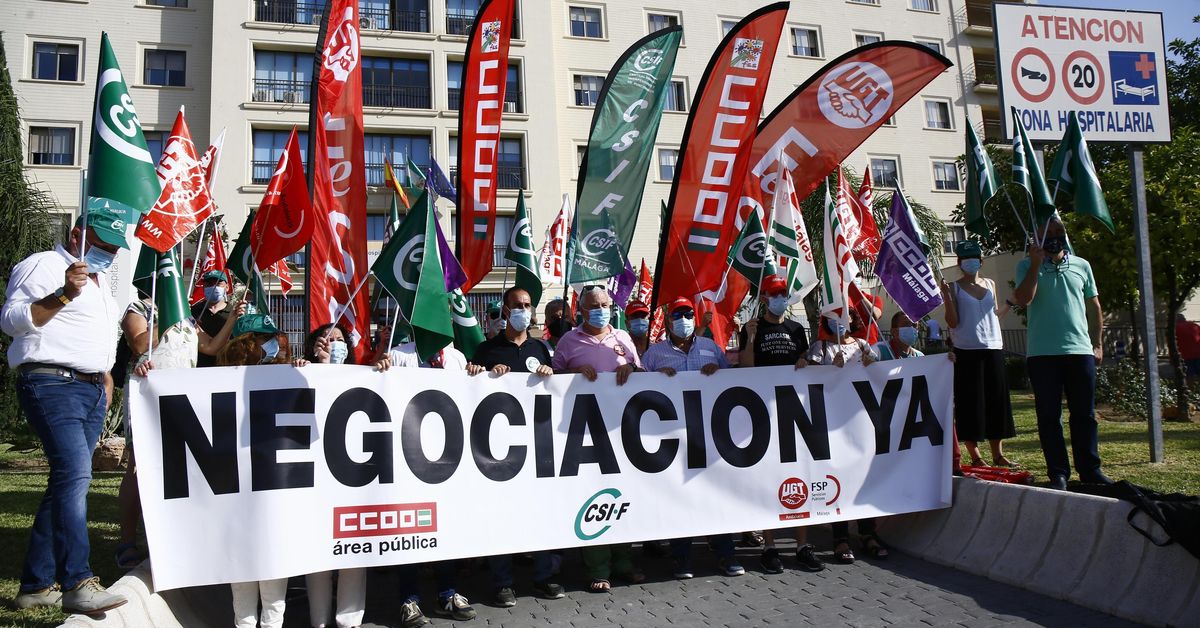 CCOO, CSIF y UGT convocan movilizaciones el 15 de abril por la carrera ...