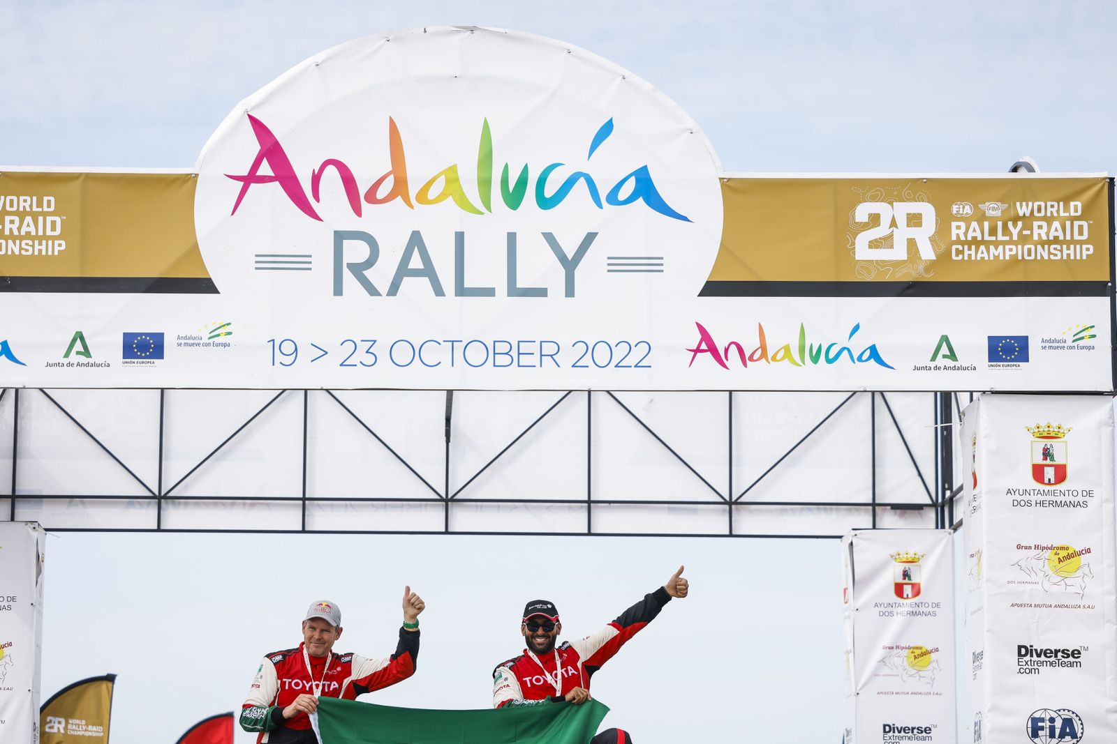 Andalucía Rally: las imágenes del 'Dakar' por tierras andaluzas