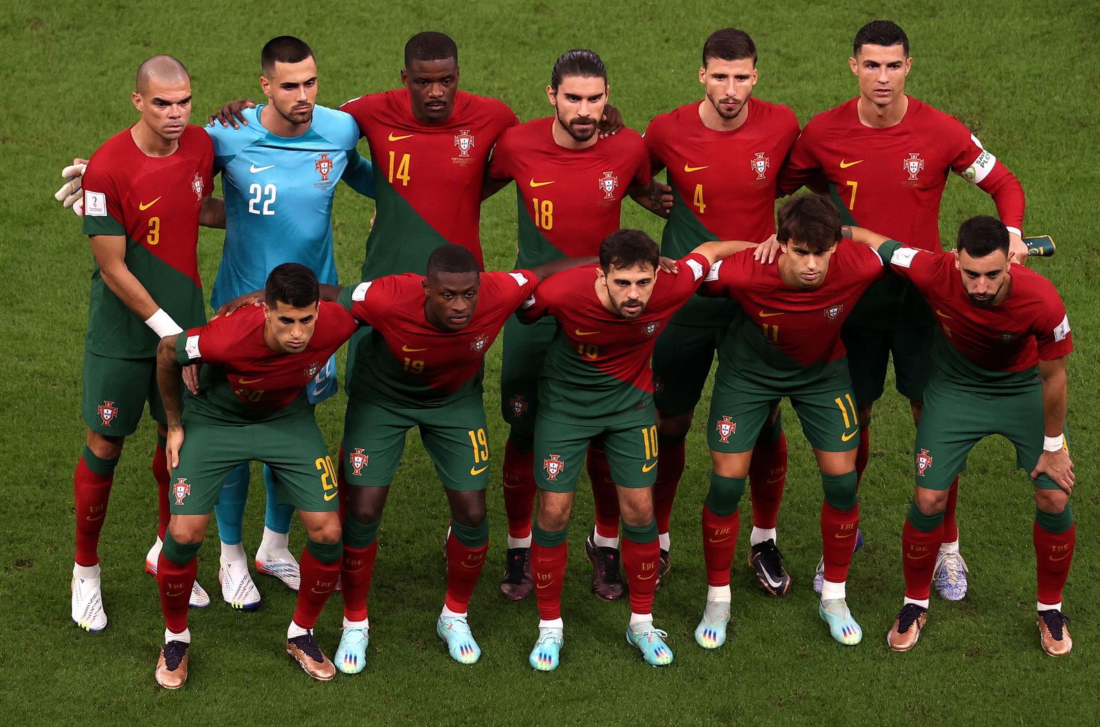 Las imágenes del Portugal - Uruguay