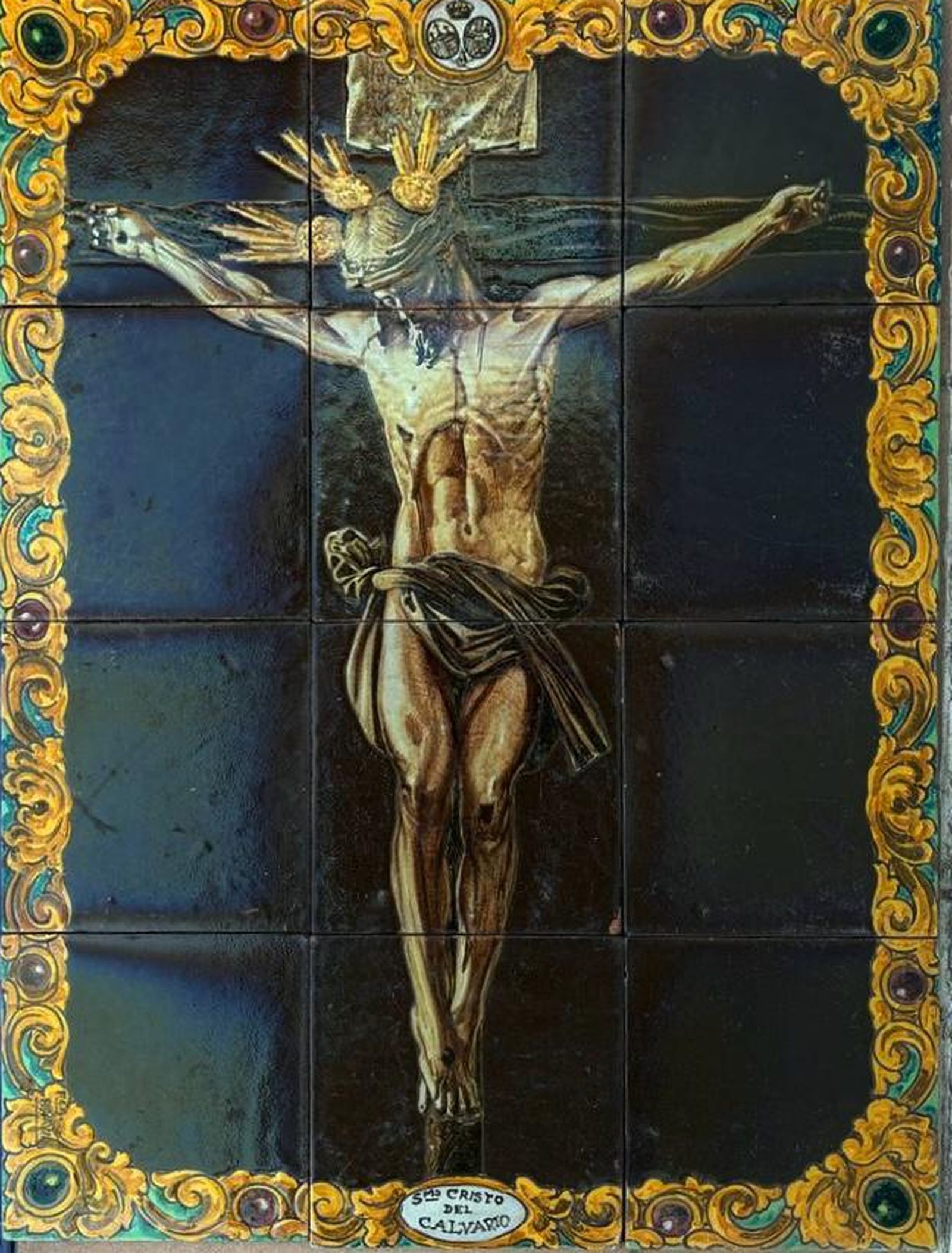 El azulejo recientemente adquirido por la hermandad