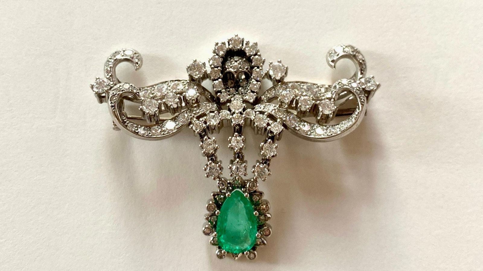 La pieza procede de la joyería Ansorena de Madrid