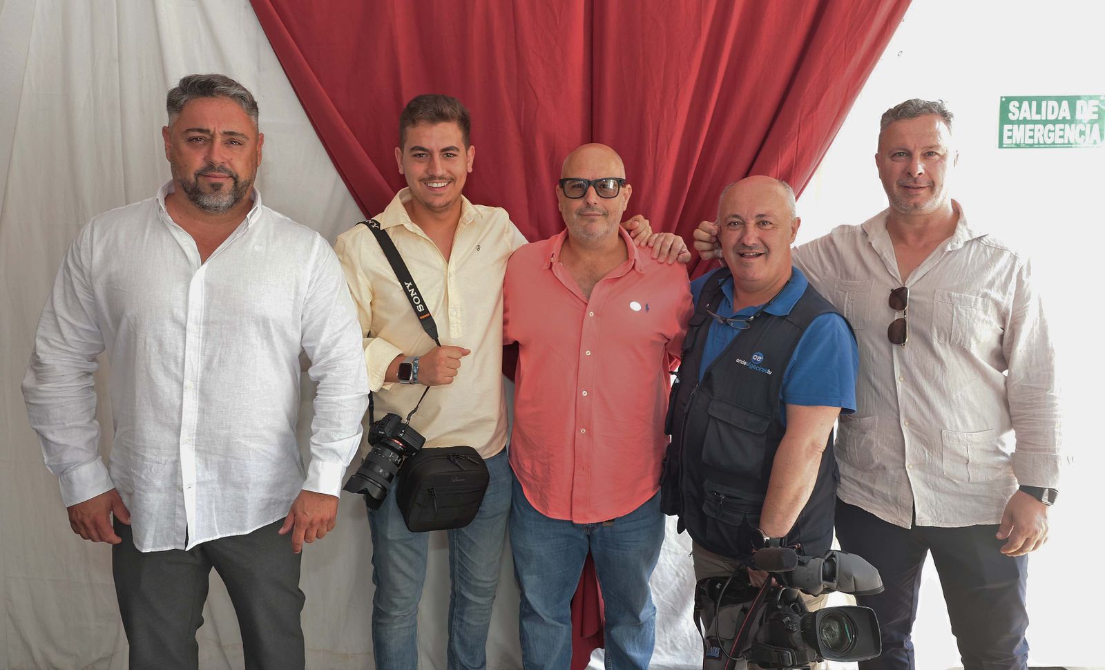 Imágenes de la recepción en la caseta La Providencia en la Feria Real de Algeciras