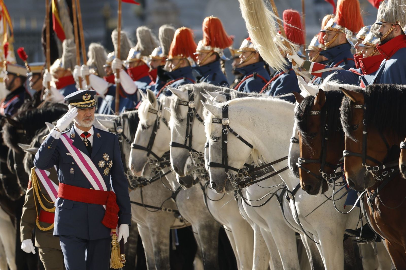 Las fotos de la celebración de la Pascua Militar en el Palacio Real