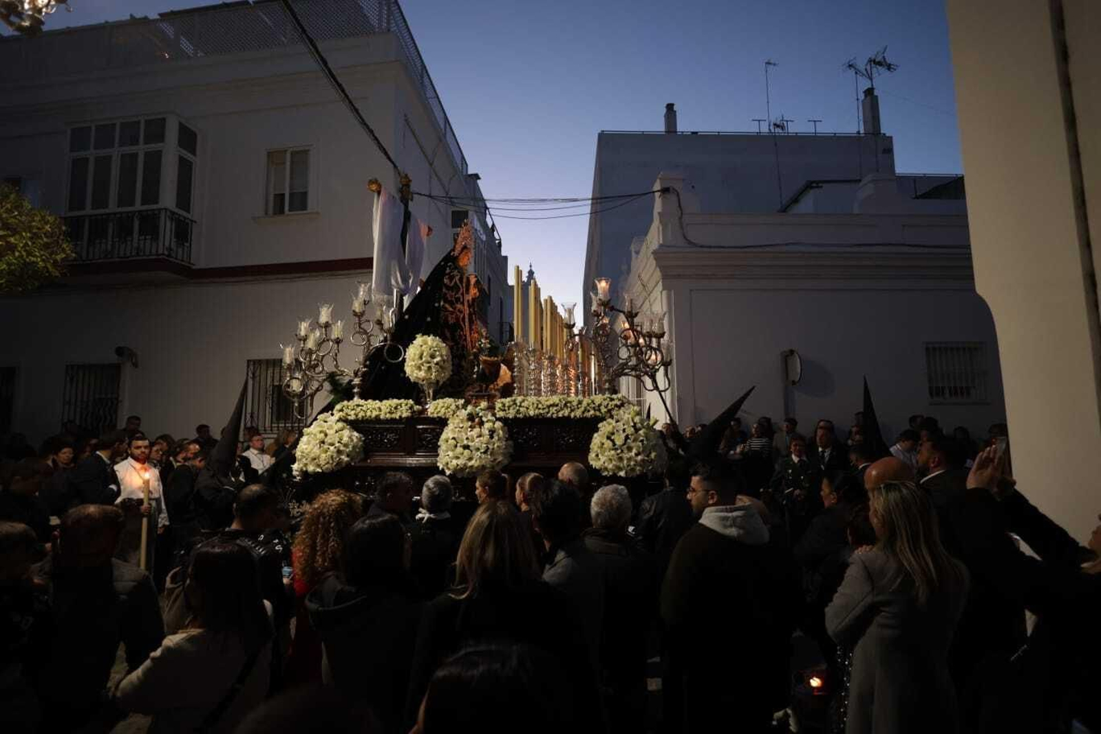 Las imágenes de la hermandad de la Soledad de la Semana Santa de San Fernando 2023